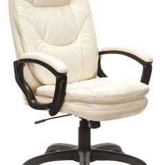 Кресло офисное BRABIX PREMIUM "Trend EX-568", экокожа, бежевое, 532102 в Воткинске - votkinsk.mebel24.online | фото