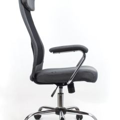 Кресло офисное BRABIX "Flight EX-540" (хром, ткань, сетка, серое) 531848 в Воткинске - votkinsk.mebel24.online | фото 3