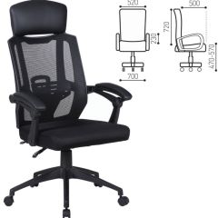 Кресло офисное BRABIX "Nexus ER-401" (черное) 531835 в Воткинске - votkinsk.mebel24.online | фото 2