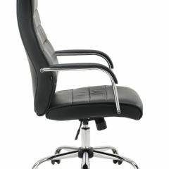 Кресло офисное BRABIX "Stark EX-547" (экокожа, хром, черное) 531948 в Воткинске - votkinsk.mebel24.online | фото 3