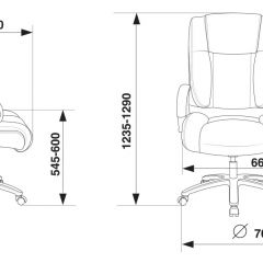 Кресло руководителя Бюрократ T-9925SL/BLACK в Воткинске - votkinsk.mebel24.online | фото 4