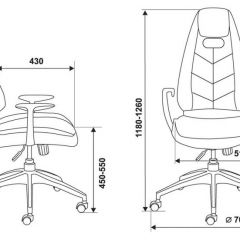 Кресло руководителя Бюрократ _ZEN/BROWN коричневый в Воткинске - votkinsk.mebel24.online | фото 4