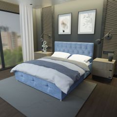 Кровать Афины Решетка+ПМ (1600) *БЕЗ ДНА в Воткинске - votkinsk.mebel24.online | фото