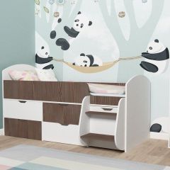 Кровать-чердак Малыш 7 в Воткинске - votkinsk.mebel24.online | фото 3