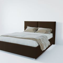 Кровать Корсика с ПМ 800 (экокожа коричневая) в Воткинске - votkinsk.mebel24.online | фото 2