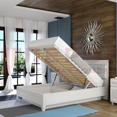 Кровать КР-1072 с мягким изголовьем в Воткинске - votkinsk.mebel24.online | фото 5