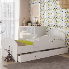 Кровать "Мозайка" на щитах + бортики + ящики в Воткинске - votkinsk.mebel24.online | фото 6
