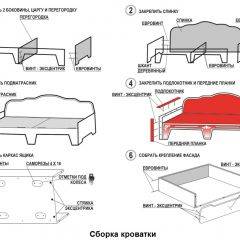 Кровать Фея 1600 с двумя ящиками в Воткинске - votkinsk.mebel24.online | фото 21