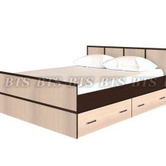 Кровать Сакура 1600 LIGHT + Проложки LIGHT 1.6 ДСП (Венге/Лоредо) в Воткинске - votkinsk.mebel24.online | фото