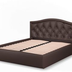 Кровать Стелла 1200 + Основание (Лесмо brown) коричневый в Воткинске - votkinsk.mebel24.online | фото 3