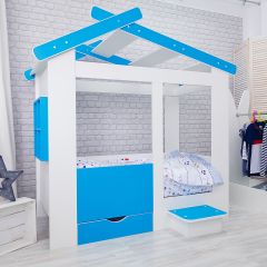 Кровать Теремок (800*1600) Без ящика/ступеньки в Воткинске - votkinsk.mebel24.online | фото 4