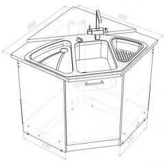 Кухонный гарнитур Адажио оптима 1800х2400 мм в Воткинске - votkinsk.mebel24.online | фото 18