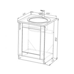 Кухонный гарнитур Амели лайт 1200 мм в Воткинске - votkinsk.mebel24.online | фото 13