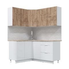 Кухонный гарнитур Асти-вайт угловой 1,4*1,6 в Воткинске - votkinsk.mebel24.online | фото 2