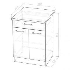 Кухонный гарнитур Лариса стандарт 3 1600 мм в Воткинске - votkinsk.mebel24.online | фото 13