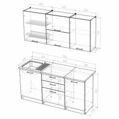 Кухонный гарнитур Ника экстра 1700 в Воткинске - votkinsk.mebel24.online | фото 4