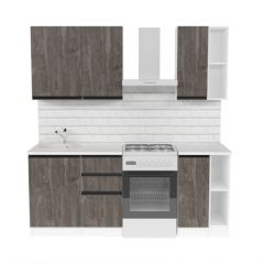 Кухонный гарнитур Ноктюрн медиум 1400 мм в Воткинске - votkinsk.mebel24.online | фото 4