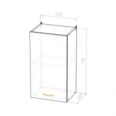 Кухонный гарнитур Ноктюрн мега прайм 1500х2700 мм в Воткинске - votkinsk.mebel24.online | фото 12