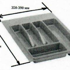 Лоток для столовых приборов 350-390 380-490 (SV-Мебель) в Воткинске - votkinsk.mebel24.online | фото 2