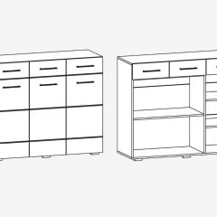 Модульная гостиная Фиеста (Венге/Белый глянец) в Воткинске - votkinsk.mebel24.online | фото 3