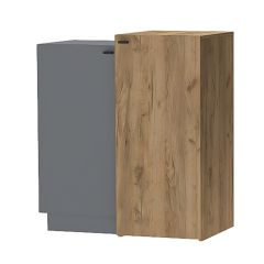 Модульная спальня Квадро (ЛДСП дуб крафт золотой) в Воткинске - votkinsk.mebel24.online | фото 4