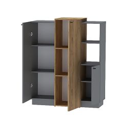 Модульная спальня Квадро (ЛДСП дуб крафт золотой) в Воткинске - votkinsk.mebel24.online | фото 7