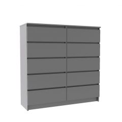 МОРИ МК 1200.10 Комод (графит) в Воткинске - votkinsk.mebel24.online | фото 2