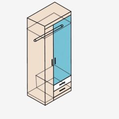 НИКА Н10з Шкаф для одежды в Воткинске - votkinsk.mebel24.online | фото 4