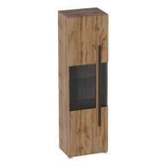 НИЦЦА Гостиная Шкаф-витрина 1 дв в Воткинске - votkinsk.mebel24.online | фото
