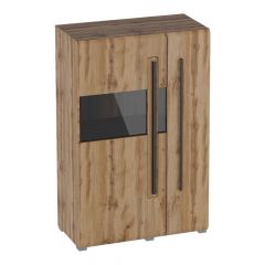 НИЦЦА Гостиная Шкаф-витрина 2 дв в Воткинске - votkinsk.mebel24.online | фото