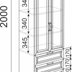 Подростковая ОСТИН (модульная) в Воткинске - votkinsk.mebel24.online | фото 21