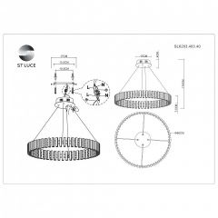 Подвесная люстра ST-Luce Estense SL6203.403.40 в Воткинске - votkinsk.mebel24.online | фото 5