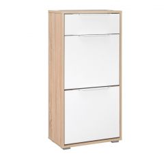 Прихожая Куба (модульная) Дуб Сонома/Белый премиум в Воткинске - votkinsk.mebel24.online | фото 6