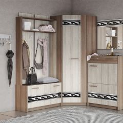 Прихожая Марица Модульная (ЯШ темный/ светлый) в Воткинске - votkinsk.mebel24.online | фото 2