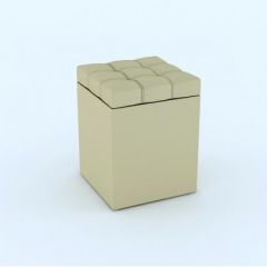 Пуф КВАДРО Бежевый в Воткинске - votkinsk.mebel24.online | фото