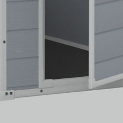 Сарай Манор 6x5DD (Manor 6x5DD) cерый/белый в Воткинске - votkinsk.mebel24.online | фото 8