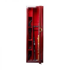 Сейф Gold Сафари-EL (вишня) в Воткинске - votkinsk.mebel24.online | фото 2
