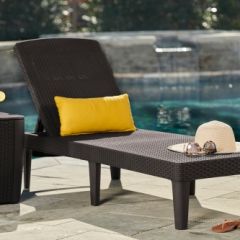 Шезлонг Джайпур (Jaipur Sun lounger) виски-коричневый в Воткинске - votkinsk.mebel24.online | фото 3