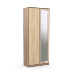 Шкаф 2-х створчатый Дуэт Люкс с зеркалом в Воткинске - votkinsk.mebel24.online | фото 6