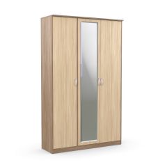Шкаф 3-х створчатый Дуэт Люкс с зеркалом в Воткинске - votkinsk.mebel24.online | фото 5