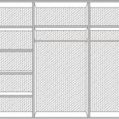 Шкаф 6-ти дверный с зеркалами (08.246) Ирина (беж) в Воткинске - votkinsk.mebel24.online | фото 2