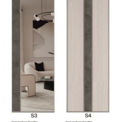 Шкаф-купе 1300 серии SILVER S3+S4+B2+PL4 (2 ящика+F обр.штанга) профиль «Серебро» в Воткинске - votkinsk.mebel24.online | фото 9