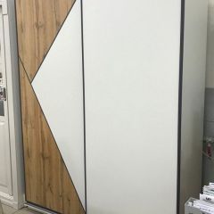 Шкаф-купе 1400 серии SOFT D8+D2+B2+PL4 (2 ящика+F обр.штанга) профиль «Графит» в Воткинске - votkinsk.mebel24.online | фото 5