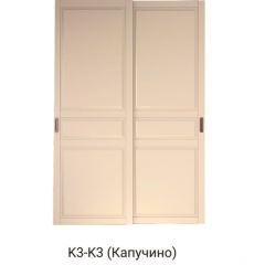 Шкаф-купе 1500 серии NEW CLASSIC K2+K2+B2+PL2(2 ящика+1 штанга+1 полка) профиль «Капучино» в Воткинске - votkinsk.mebel24.online | фото 11