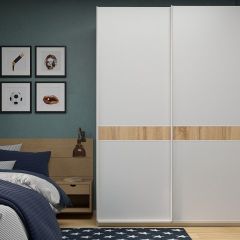 Шкаф-купе 1600 серии SOFT D6+D6+B2+PL3 (2 ящика+2штанги) профиль «Капучино» в Воткинске - votkinsk.mebel24.online | фото 5