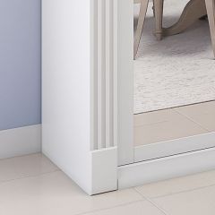 Шкаф-купе 2150 серии NEW CLASSIC K1+K1+K1+B22+PL4 (по 2 ящика лев/прав+F обр.штанга) профиль «Капучино» в Воткинске - votkinsk.mebel24.online | фото 5