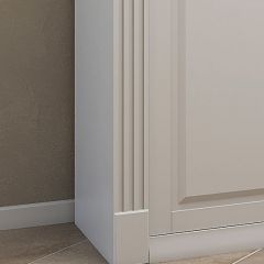 Шкаф-купе 2150 серии NEW CLASSIC K4+K4+K4+B22+PL4(по 2 ящика лев/прав+F обр.штанга) профиль «Капучино» в Воткинске - votkinsk.mebel24.online | фото 5