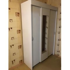 Шкаф-купе Бассо 1300 (Белый) в Воткинске - votkinsk.mebel24.online | фото 4