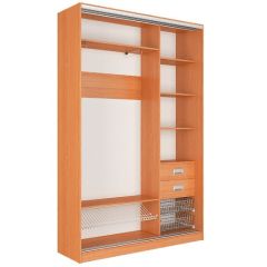 Шкаф-купе Джонни 1500 вариант 2 (Зеркало/Зеркало) в Воткинске - votkinsk.mebel24.online | фото 3