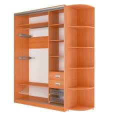 Шкаф-купе Элвис 1500 вариант 1 (ЛДСП/ЛДСП) в Воткинске - votkinsk.mebel24.online | фото 3